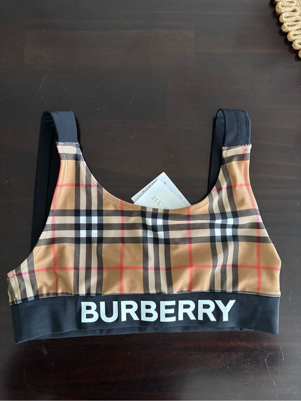NWT Burberry Swim Top